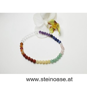 Armband Chakra - Kugel 4mm